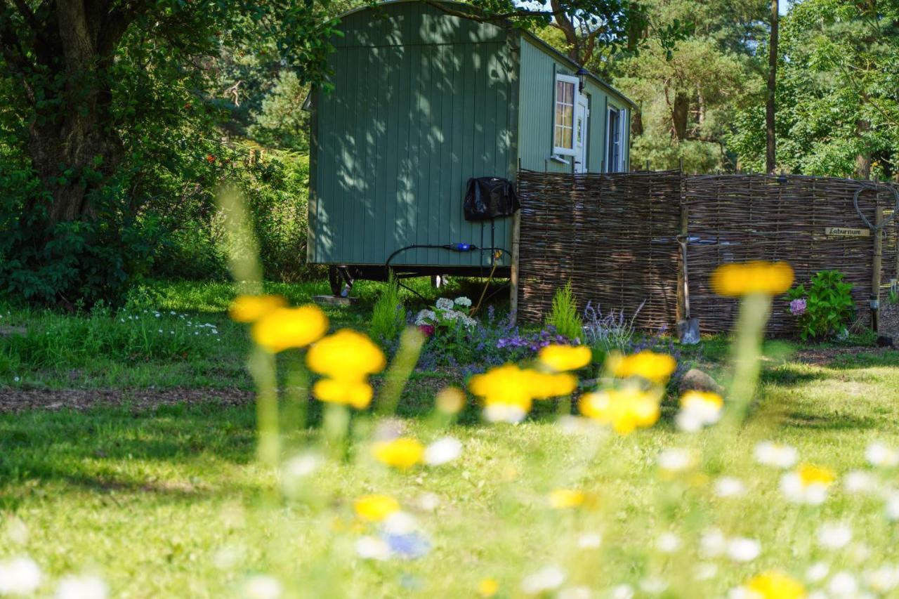 The Laburnum Retreat Shepherd Hut Private Hot Tub Upper Hulme Εξωτερικό φωτογραφία