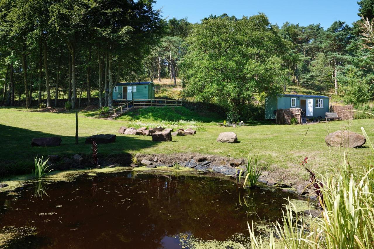 The Laburnum Retreat Shepherd Hut Private Hot Tub Upper Hulme Εξωτερικό φωτογραφία